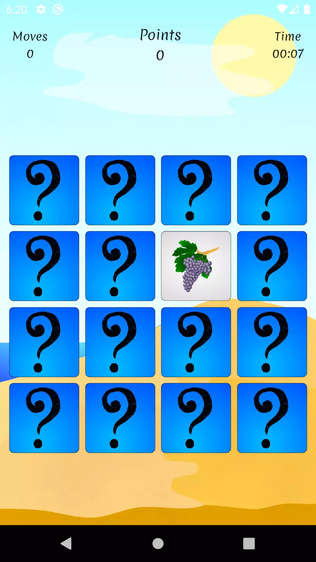 Cards Matching android game gameplay screenshot 